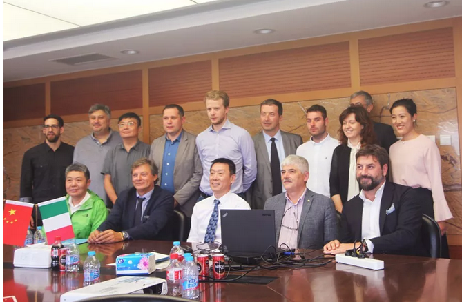 意大利ICE工业代表团到中国机床工具工业协会访问交流
